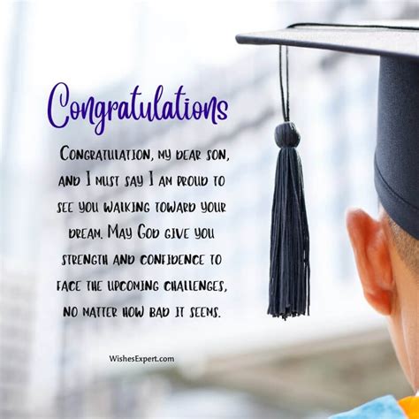 funny graduation quotes for son|inspirational messages for son graduating.